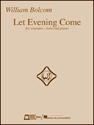 Let Evening Come-Soprano/Viola/Piano Vocal Solo & Collections sheet music cover